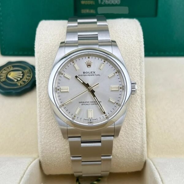 2023 Rolex Oyster Perpetual 36 Silver Watches