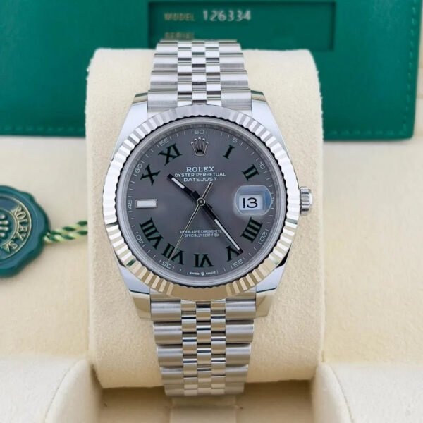 2023 Rolex Datejust 41 “Wimbledon” / Fluted / Jubilee