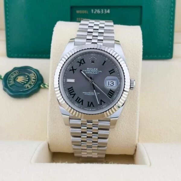 2024 Rolex Datejust 41 “Wimbledon” / Fluted / Jubilee - Image 2