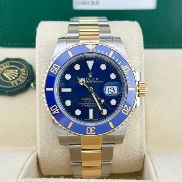 2015 Rolex Submariner Date Two-Tone / Blue