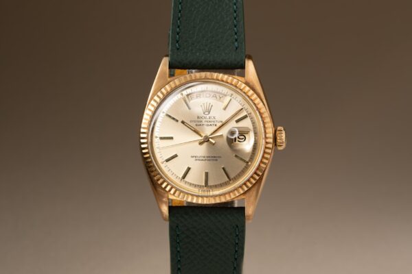 1969 Rolex 18K YG Day-Date 1803 Silver Dial with Box and Papers - Image 3