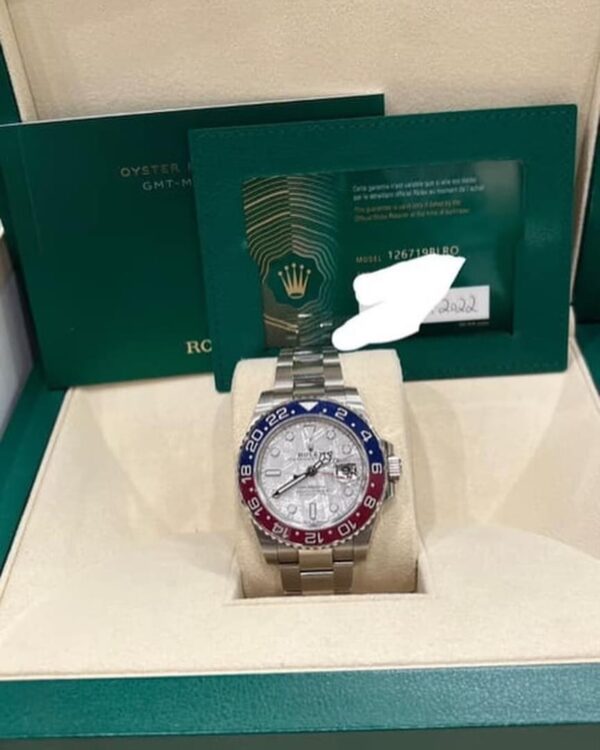 2021 Rolex Meteorite Pepsi GMT Master II 126719BLRO - Image 3