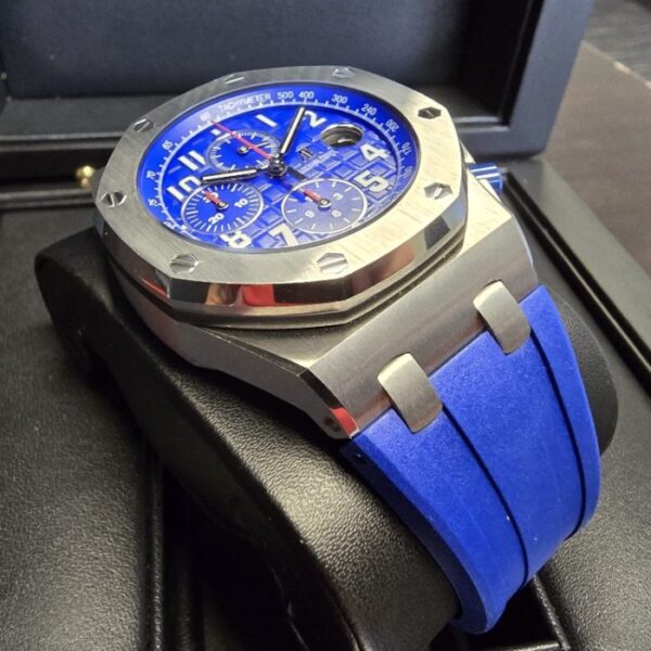 Audemars Piguet Royal Oak Offshore Indigo blue 42mm Full set! Excellent condition AP - Image 4