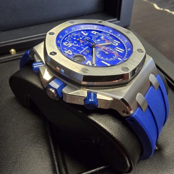 Audemars Piguet Royal Oak Offshore Indigo blue 42mm Full set! Excellent condition AP - Image 5