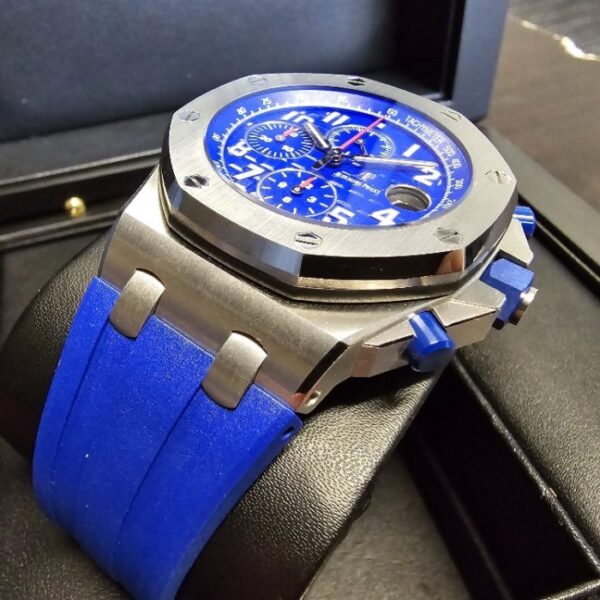 Audemars Piguet Royal Oak Offshore Indigo blue 42mm Full set! Excellent condition AP - Image 2