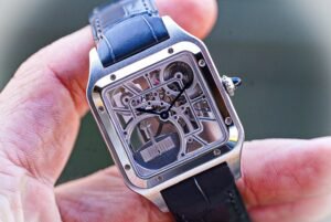 Cartier Santos Dumont Skeleton WHSA0032