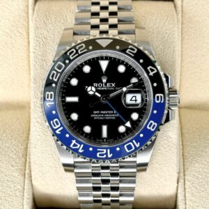 NEW 2024 Rolex GMT-Master II “Batgirl” 40mm 126710BLNR Jubilee Black Dial