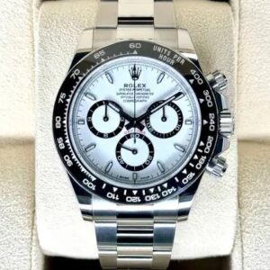 New 2024 Rolex Daytona 40mm 126500LN Stainless Steel Panda Dial