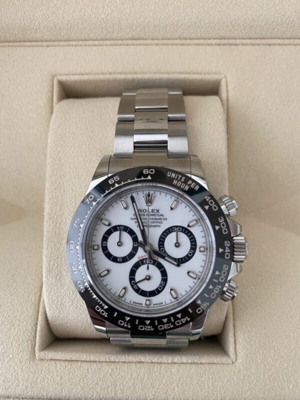 Rolex 116500LN COSMOGRAPH DAYTONA WHITE PANDA DIAL CERAMIC BEZEL 2022 UNWORN