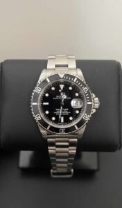 Rolex 16610 SUBMARINER TRITIUM DIAL ALUMINUM BEZEL 1991 X SERIAL