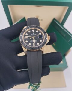 Rolex 226658 Yellow gold Yacht-Master 42 with oyster flex