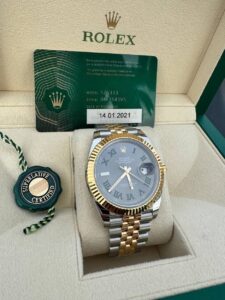 Rolex Datejust 41mm Wimbledon dial 126333