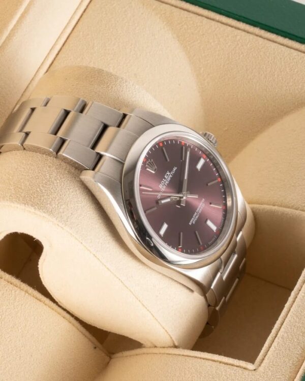 Rolex Oyster Perpetual 114300 Purple - Image 3