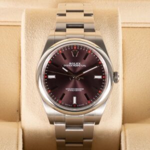 Rolex Oyster Perpetual 114300 Purple