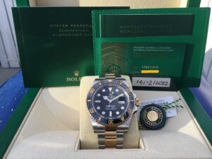 Rolex Oyster Perpetual Submariner Date SS YG 126613LN