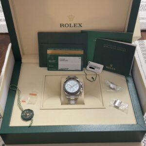 Rolex Platinum Daytona 116506-02 Baguette Dial Unnamed and Stickered