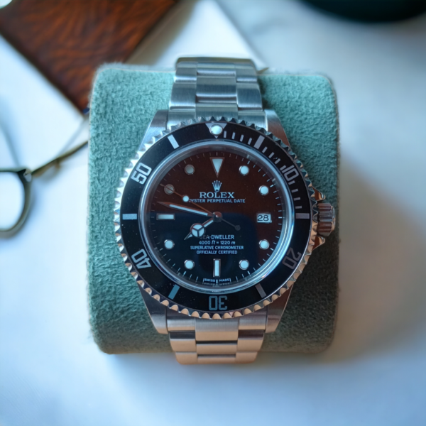 Rolex Seadweller No Holes Case Papers D Serial Polished Serviced Mint Condition 16600 - Image 6