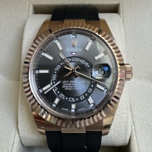 Rolex Skydweller 326325 Slate Dial Oysterflex watch