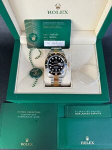 Rolex Submariner Date 41mm black dial 126613LN